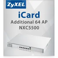 Zyxel e-icard 64 ap nxc5500 license for unified/unified pro and nwa5000 series ap