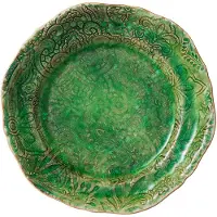 Sthål - Arabesque Lautanen 23 cm Seaweed