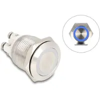 DeLOCK 20980, Hopea, Nikkeli, Ruostumaton teräs, 230 V, 3 A, 30 mm, 25 mm
