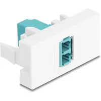 DeLOCK 90845, LC, Vedenvärinen, Valkoinen, Monitila, 22,5 mm, 45 mm, 1 kpl