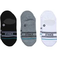 Stance Basic 3 Pack No Show Socks kuviotu, S