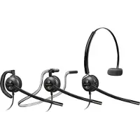 HP Poly EncorePro 540 – EncorePro 500 -sarja – kuulokkeet – korvan päällä – muunneltavat – langalliset – Quick Disconnect – musta – Skype for Busin...