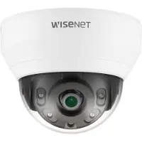 Hanwha QND-7012R, IP-turvakamera, Sisätila, Langallinen, Katto/seinä, Valkoinen, Kupoli