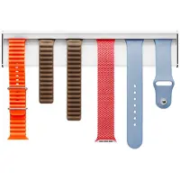 TwelveSouth TimePorter -sein kiinnitys Apple Watch -rannekkeille. Kellonrannekkeen pidike toimii kaikkien Apple Watch -rannekkeiden kanssa. Yhdi