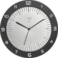 TFA-Dostmann Tfa Lumoclock 60.3553.10: Radio-ohjattu seinäkello Led-valolla