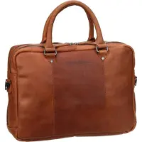 The Chesterfield Brand Wax Pull Up Asiakirjasalkku Nahka 41 cm Kannettavan tietokoneen taskun syvyys Ruskea
