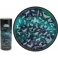 Chronicle Books Puzzle Map Of The Stars 1000 Pcs - Black - ONE SIZE