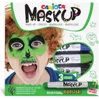 Carioca - Mask Up - Make-up Sticks - Monster (3 stk) (809493)