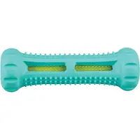 Trixie - Denta Fun Mintfresh Bone Dental Rope Green 14 cm - Koirat - Koiran lelut ja pelit - Purulelut ja köydet