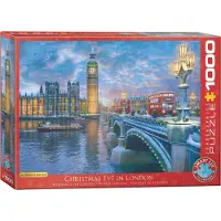 Eurographics Palapeli 1000 Palaa Christmas Eve in London