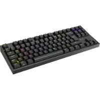 Genesis Thor 404 TKL, Langallinen, USB, Mekaaninen, QWERTZ, RGB LED, Musta (NKG-2184)