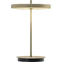 UMAGE Led pöytävalaisin Asteria Move, himmennettävä, Ruskea/ruoste, Olohuone/ruokailutila, Metalli, Design