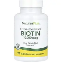 NaturesPlus Biotin 10 mg - 90 tablettia
