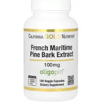 California Gold Nutrition , Ranskalainen merimanteli, Oligopin, 100 mg, 180 kasvissyöpäpilleriä