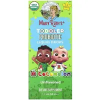 MaryRuth's , Lasten Probiotikaliuos, Cocomelon, Ikä 1-3 Vuotta, Maultamaton, 1 fl oz (30 ml)