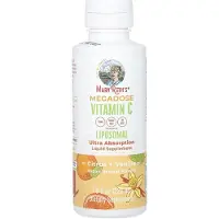 MaryRuth's , Megadose Vitamiini C Liposomaalinen, Citrus + Vanilla, 7.6 fl oz (225 ml)