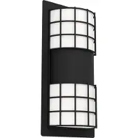 Eglo CISTIERNA 2 ULKOSEINÄ IP44 2XE27 H350 MUSTA