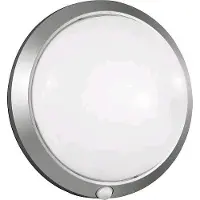 FABAS LUCE Ulkoseinävalaisin liiketunnistimella Armilla, Alumiini/harmaa/sinkki, Eteinen, Synteettinen materiaali