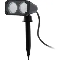 Eglo 93385 - Ulkovalo NEMA1 2xGU10/3W/230V IP44