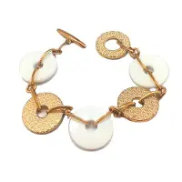 GUESS Naisten rannekoru - - CWB10902 - Monivärinen - Teräskeraaminen - 21cm