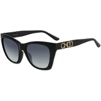 Jimmy Choo Aurinkolasit - - RIKKI/G/S - Musta/Harmaa varjostettu - Asetaatti - Suojaluokka 3