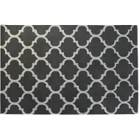 DKD Home Decor Matto - - Vakio - Harmaa - 160 x 230 cm - Moderni