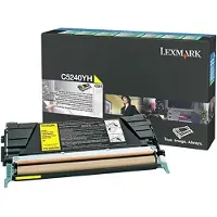 Lexmark PB Toner yellow 5000p C524 (C5240YH)