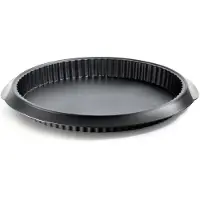 Lékué quiche piirakkavuoka silikoni Ø28 cm Musta