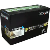 Lexmark Värikasetti cyan 6.000 siva return