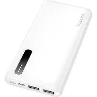 Logilink PA0311W, 8000 mAh, Smart IC, 12 W, Valkoinen