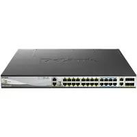 D-Link – 24 x 100/1000/2500BASE-T L3 Stackable Managed Gigabit Switch 2 x 10GB and 4 x 25G SFP28 (DMS-3130-30TS/E)