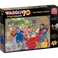 Wasgij Jumbo Original 41 - The Restore Storen ainutlaatuinen ker ilypalapeli aikuisille, 1 000 palaa