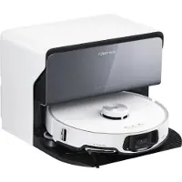 Roborock S8 MaxV Ultra, Yhdistelmä, Valkoinen, Pölypussi, 0,27 L, 67 dB, 2,5 L (R100049)