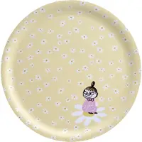 Muurla - Muumi Tarjotin kukat 25 cm Keltainen