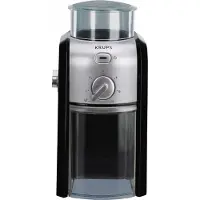 Krups GVX242 -sähkökahvimylly 200 g, musta, kromi