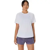 Asics for woman. 2012D170 Core Ss T-shirt white (L), Sport, Synthetic, Running, Multisport, Short sleeve