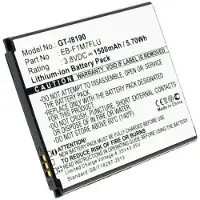123accu Samsung GT-I8190 Galaxy SIII mini Galaxy S3 mini Galaxy S III Mini Galaxy S 3 Mini akku 1500 mAh