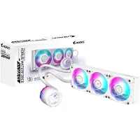 Gigabyte AORUS WATERFORCE X II 360 ICE 360mm ARGB -nestejäähdytin, valkoinen