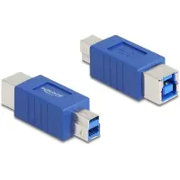 DeLOCK 67229, USB Type-B, USB Type-B, Sininen
