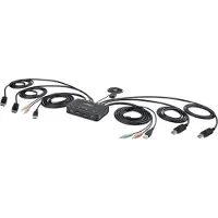 StarTech.com 2-Port Dual-Monitor Cable KVM Switch