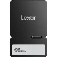 Lexar Professional Go Sl400S Ssd, Usb3.2 Gen2 Up To R1050/W1000 With Hub, 2Tb ulkoinen kovalevy