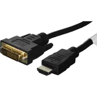 Lanberg HDMI - DVI-D Dual Link Kaapeli (1.8M)