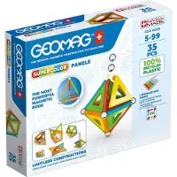 Geomag Green Super Colors Panels 35 Toy Rakennuspeli