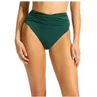 Seafolly S.collective High Waist Wrap Front Pant - Green - 42