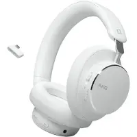 AKG N9 Hybrid, Langallinen & langaton, 20 - 40000 Hz, Puhelut/Musiikki, 281 g, Kuulokkeet, Valkoinen