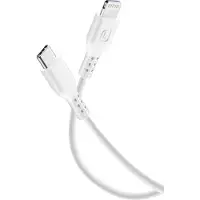 Cellularline USB-C – Lightning -kaapeli, 1,2 m, valkoinen