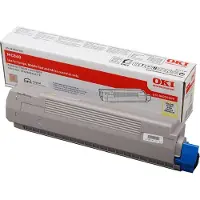 OKI 44059209, 10000 sivua, Keltainen, 1 kpl