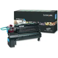 Lexmark Värikasetti cyan 6.000 siva return