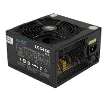 LC-Power LC6450 V2.3, 450 W, 230 V, 50 Hz, 4 A, Aktiivinen, 20 A