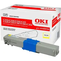 OKI 44469704 keltainen laservärikasetti